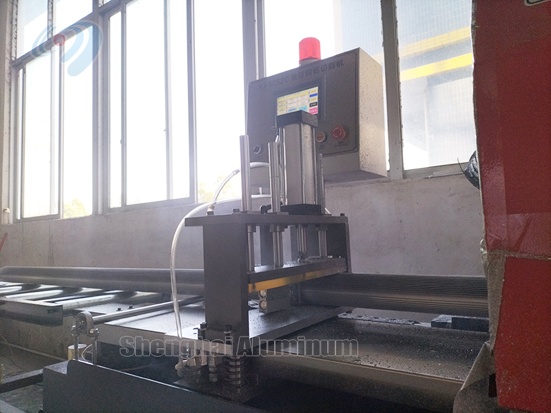 cutting machine for deep processing aluminum profile