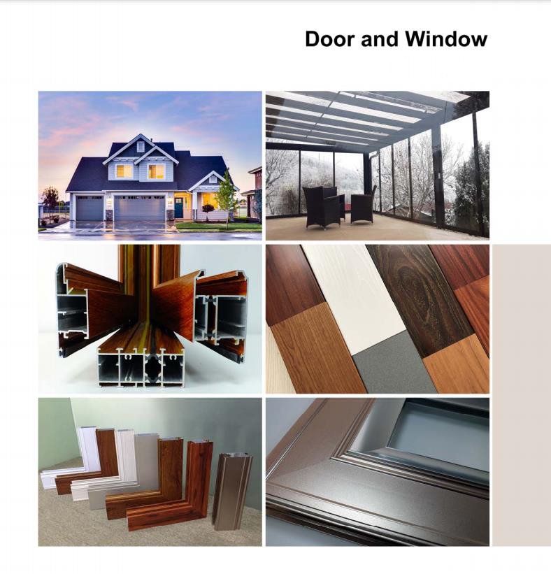Aluminum Profile Windows and Doors for Mexico Market