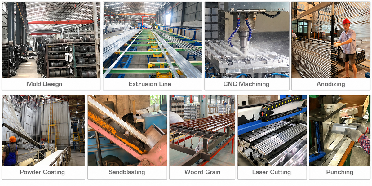 Aluminium Picture Frame Processing