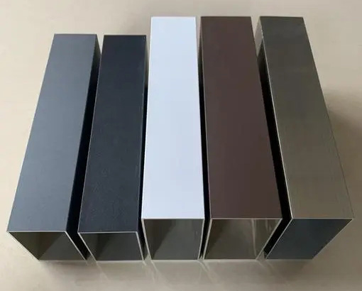 Aluminium rectangular tube bunning