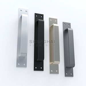 Aluminium sliding door pull handles