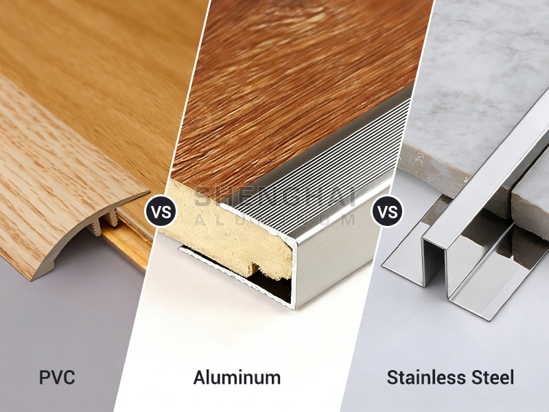 Aluminium tile edge trim Shenghai Aluminum