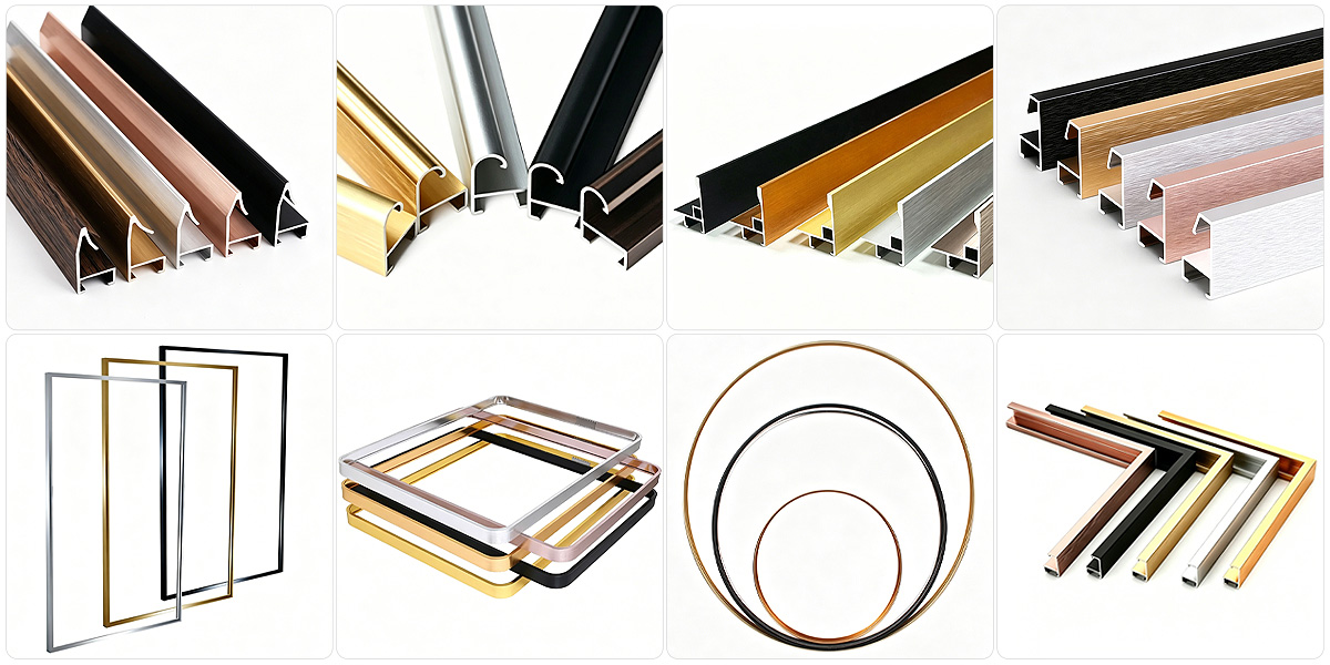 Aluminum Picture frame profile supplier