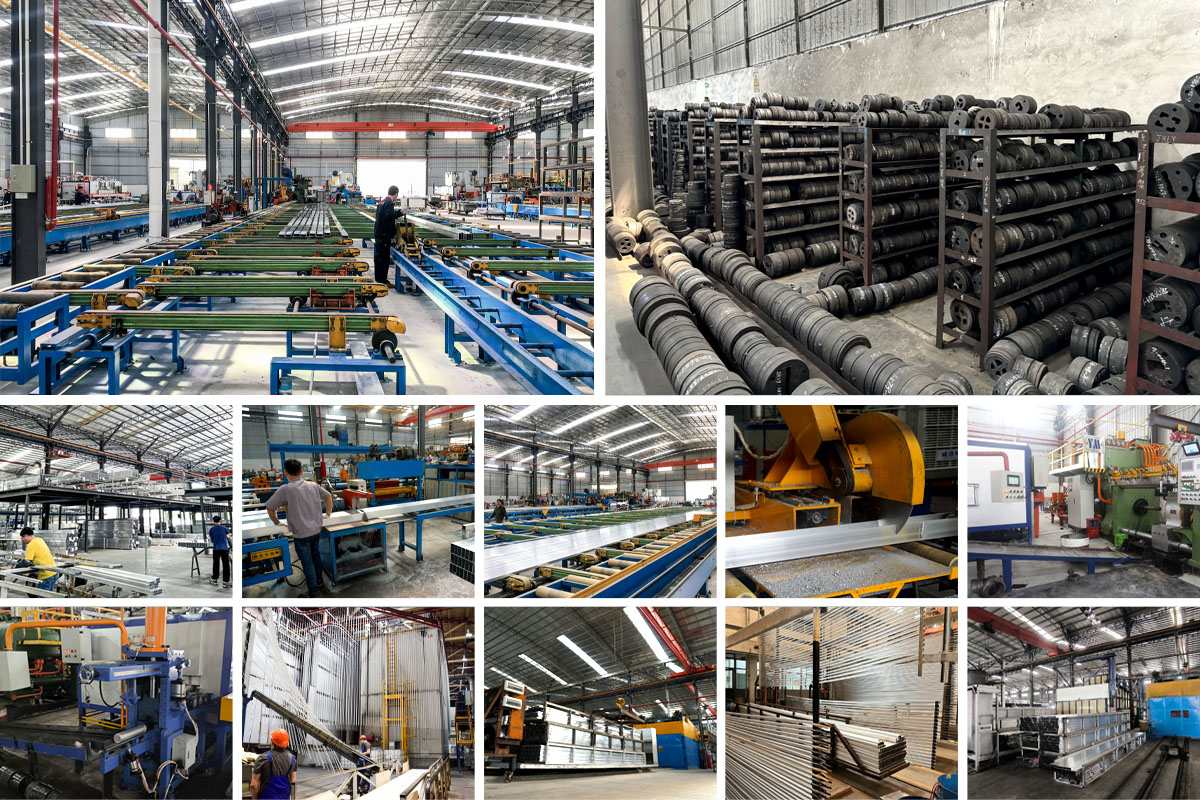 Aluminum fabrication factory
