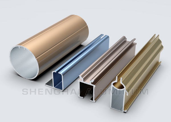 Aluminum profile anodized for curtain track