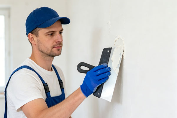 Aluminum tile trim installing