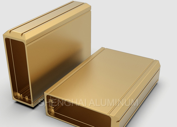 Anodized aluminum profile for Electronic products shells Anodized aluminum profile for Electronic products shells