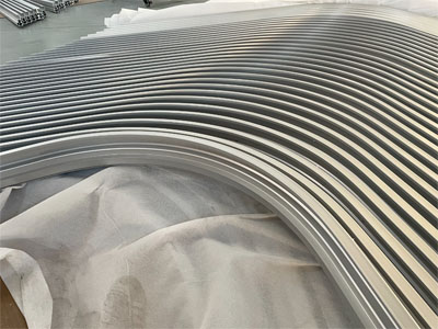 Bending aluminum frame