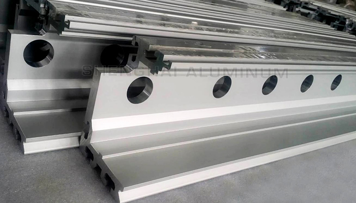 CNC machining for aluminum profile CNC machining for aluminum profile