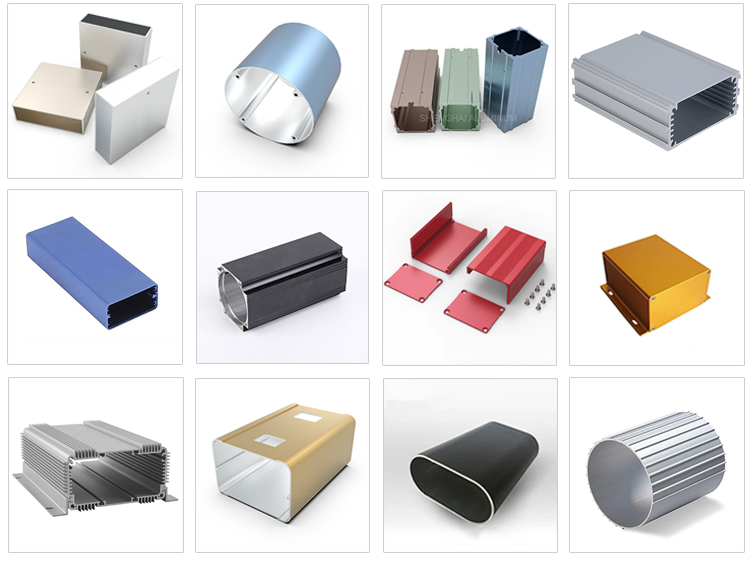 Image of CNC Anodized Aluminium Extrusion Profile Enclosure Box