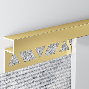 China aluminum tile edge trim for wall waist line China aluminum tile edge trim for wall waist line