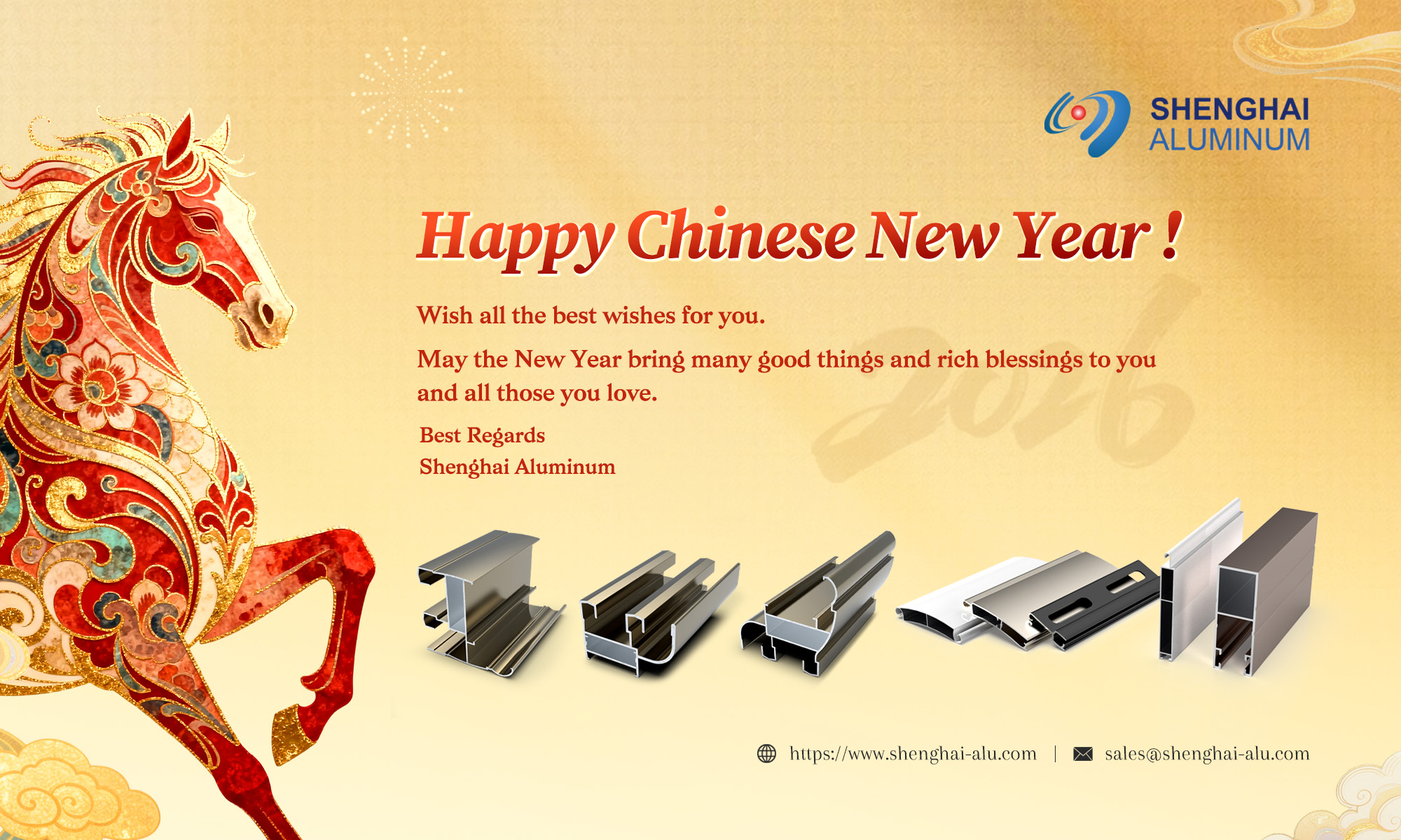 Chinese New Year Shenghai Aluminum