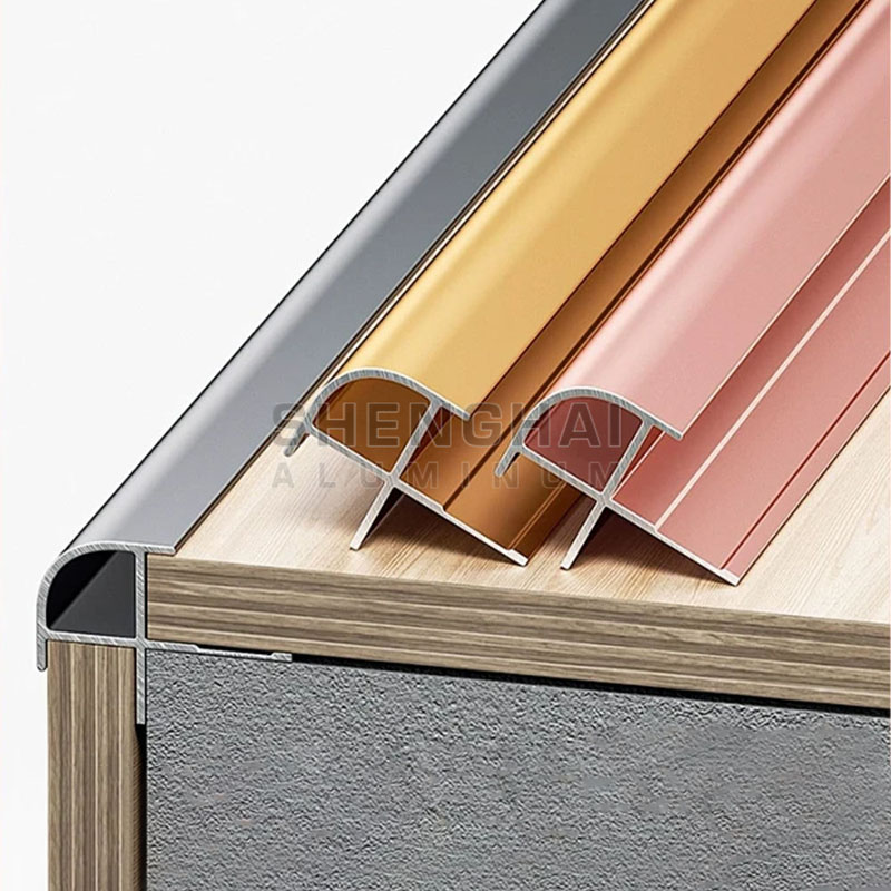 Decorative aluminum trim for wall