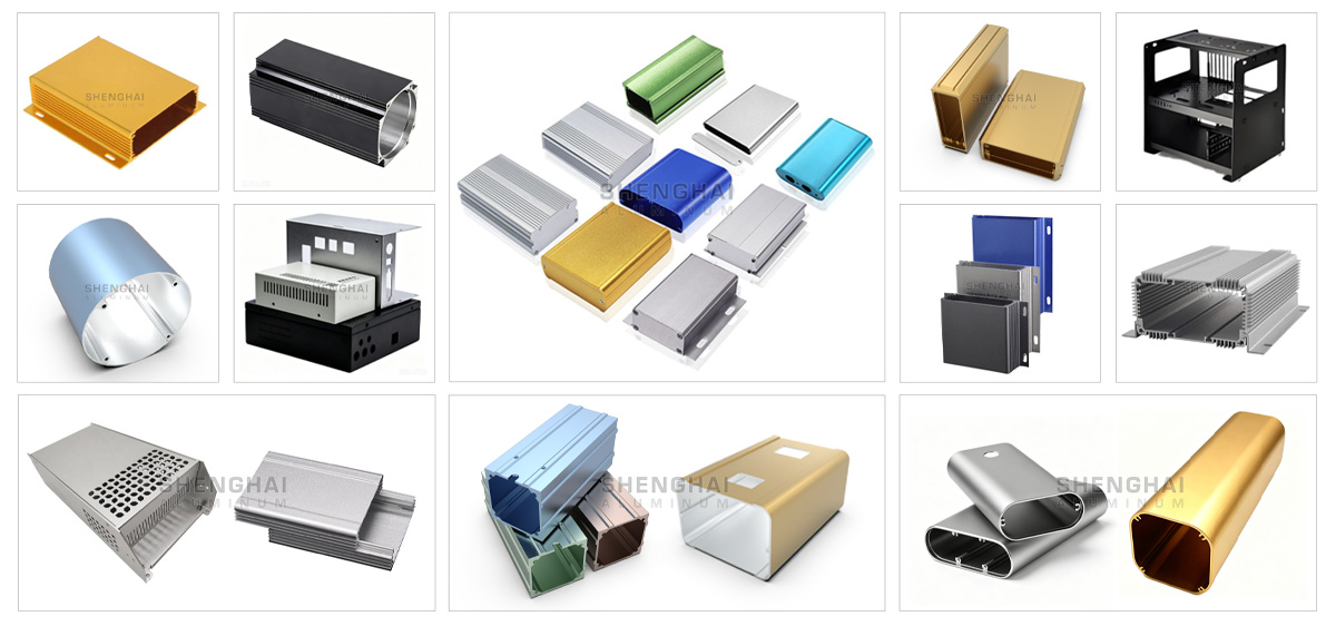 Extruded aluminum enclosure product