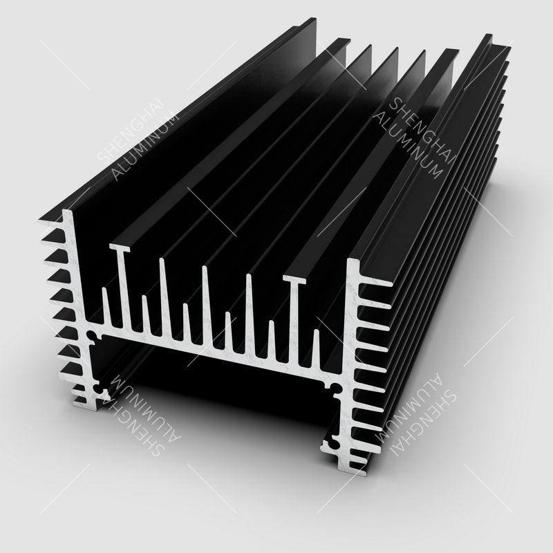 aluminum profile enclosure for heat sink