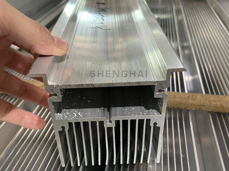 Industrial aluminum heat sink