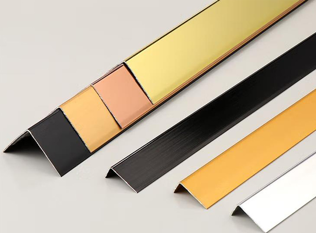 L shape aluminum tile edge trim strip L shape aluminum tile edge trim strip