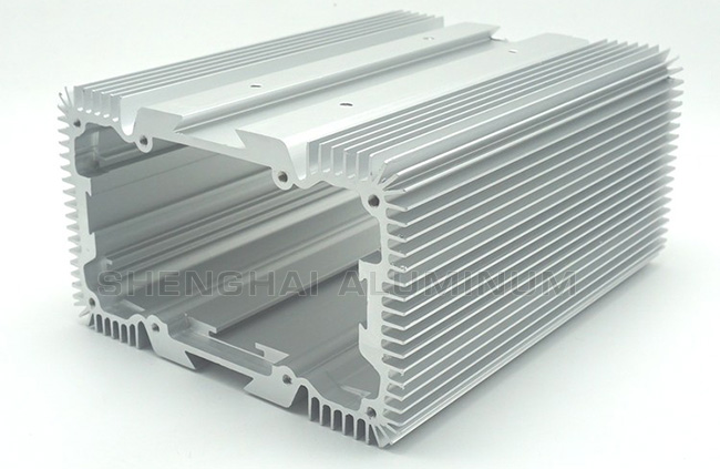 Large Aluminum Extrusion heat sink Enclosure Profile