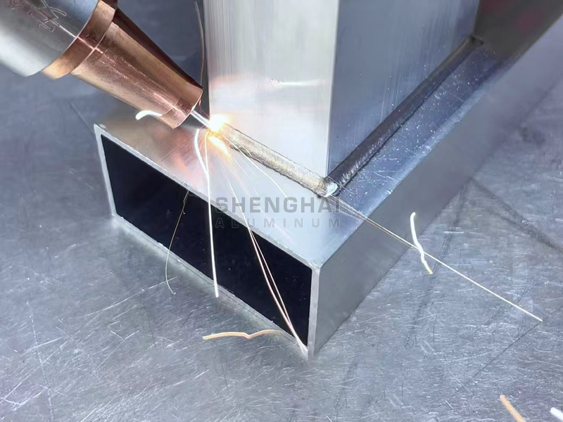 Shenghai Aluminum extrusion profile welding