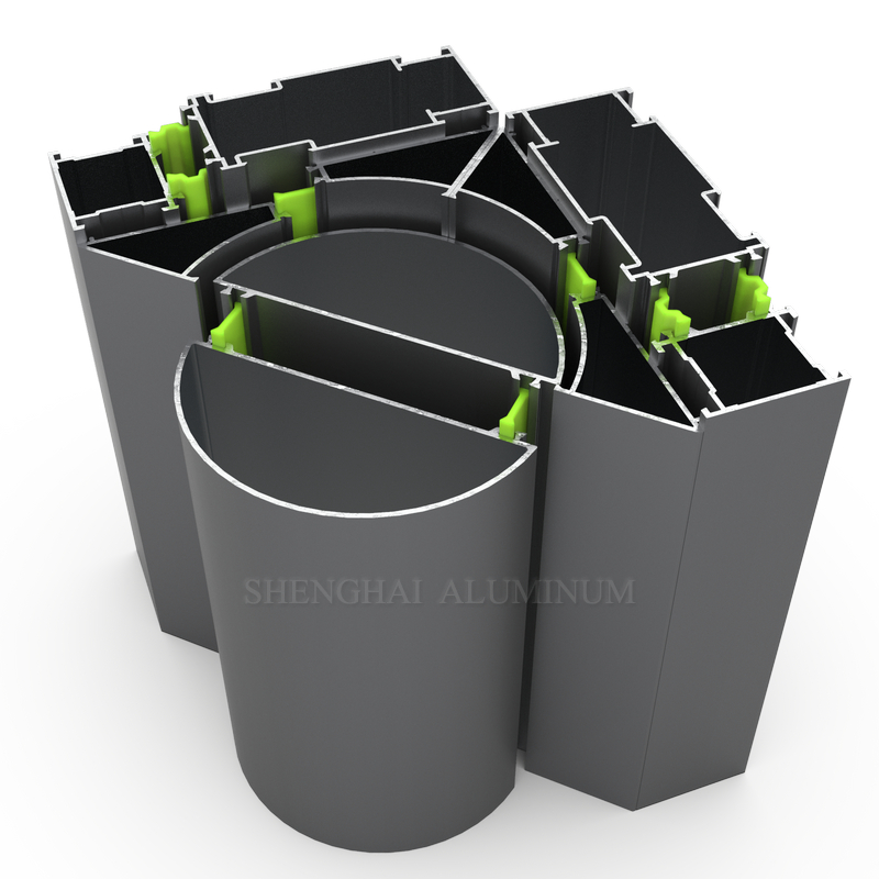 China Thermal break aluminum windows and door China Thermal break aluminum windows and door