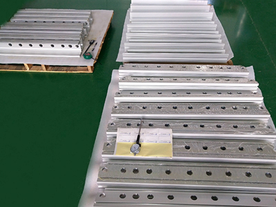 Tapping aluminum frame