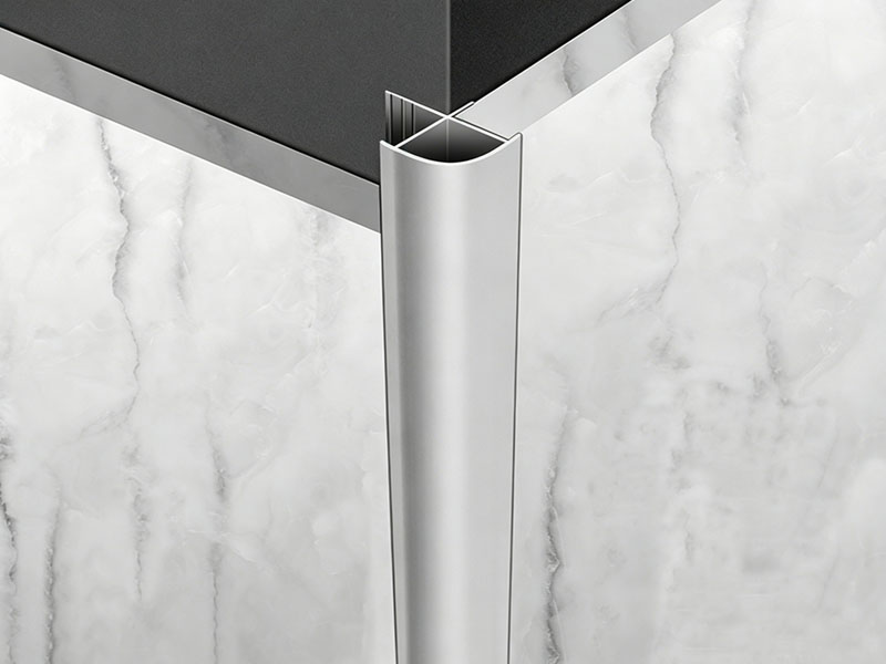 aluminium strips for tiles