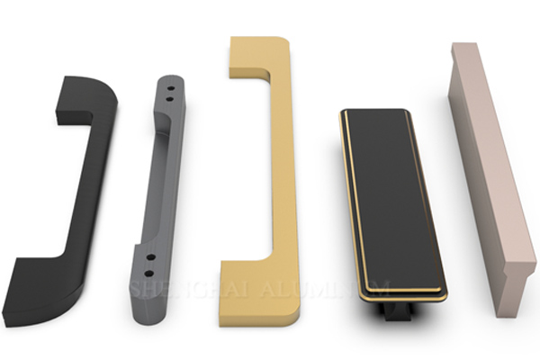 aluminum extrusion profile handle for door and window