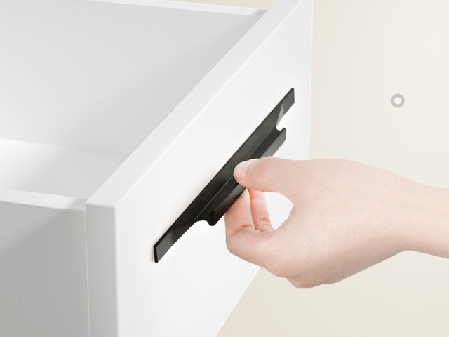 aluminum extrusion handle for cupboard drawer