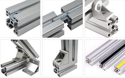 aluminum extruison t slot profile frame