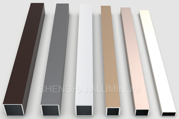 china extruded aluminum rectangular tubing