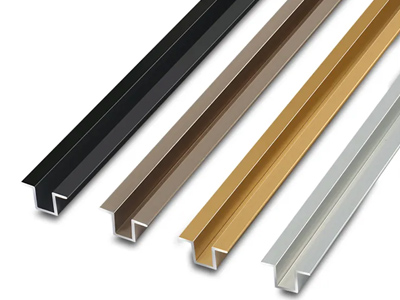 extruded aluminum trim strip