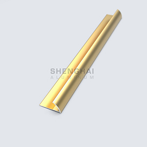 gold anodised aluminum transition strip for Ecuador