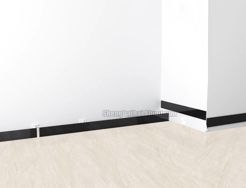 install aluminum skirting board