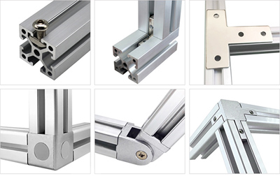 t slotted aluminum extruison frame