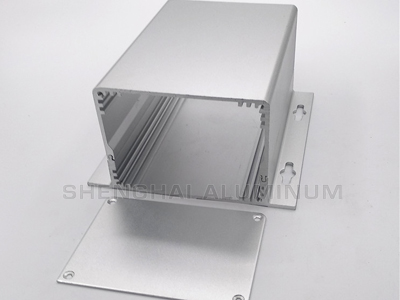 silver anodized finish aluminum extrusion enclosure silver anodized finish aluminum extrusion enclosure