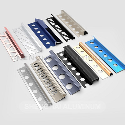 types of aluminum extrusion trim shape