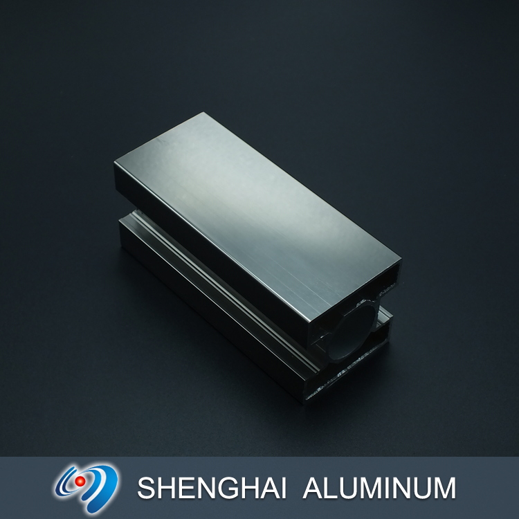 European Style Silver Anodized Decoration Aluminum Profile
