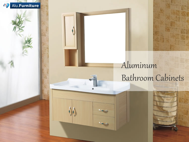 aluminum bathroom cabinet