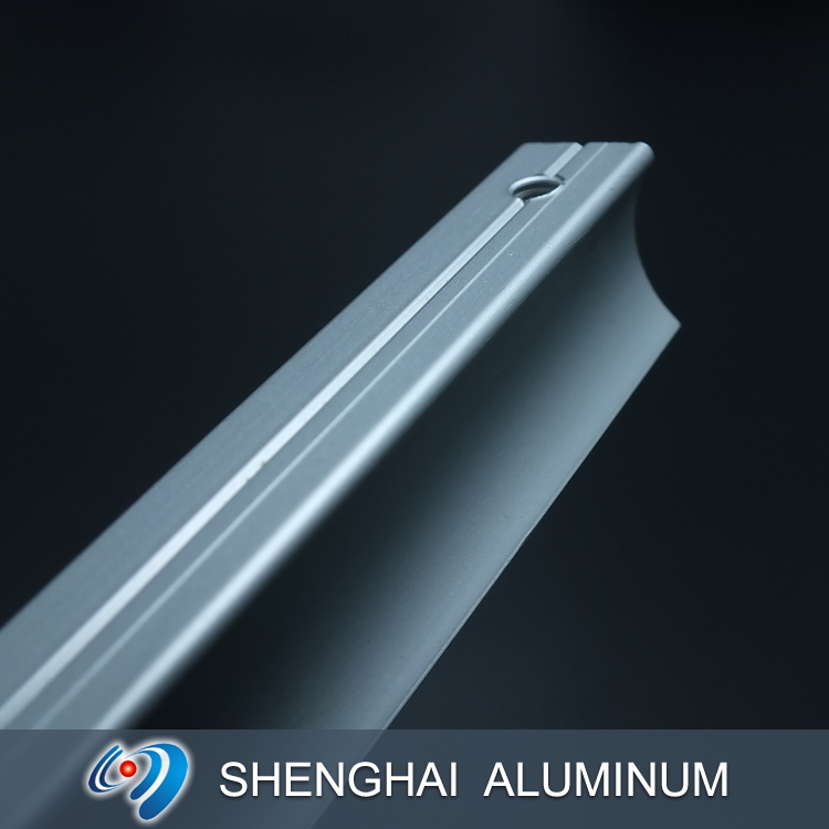Shenghai CNC Aluminium Profile Handles for Wardrobe and Cabinet