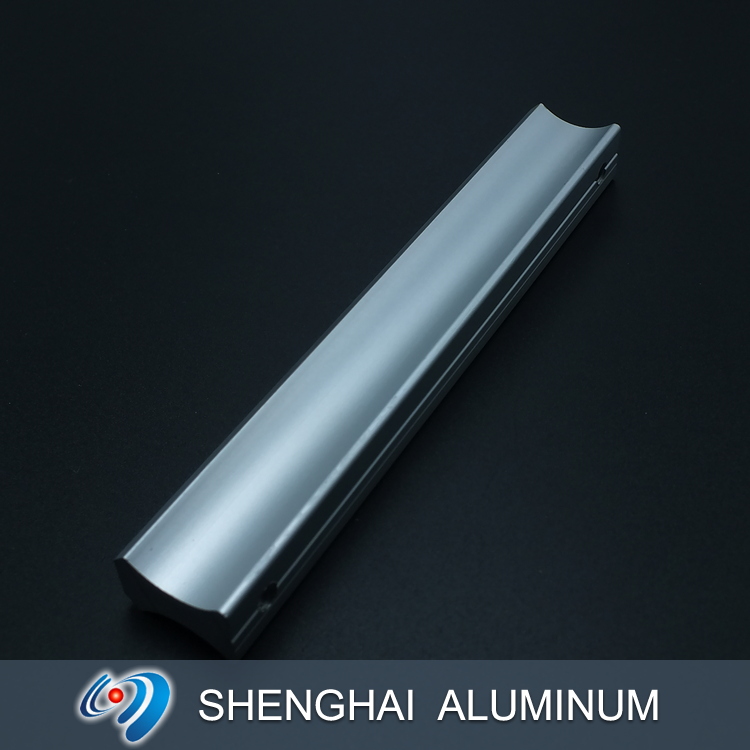 Shenghai CNC Aluminium Profile Handles for Wardrobe and Cabinet