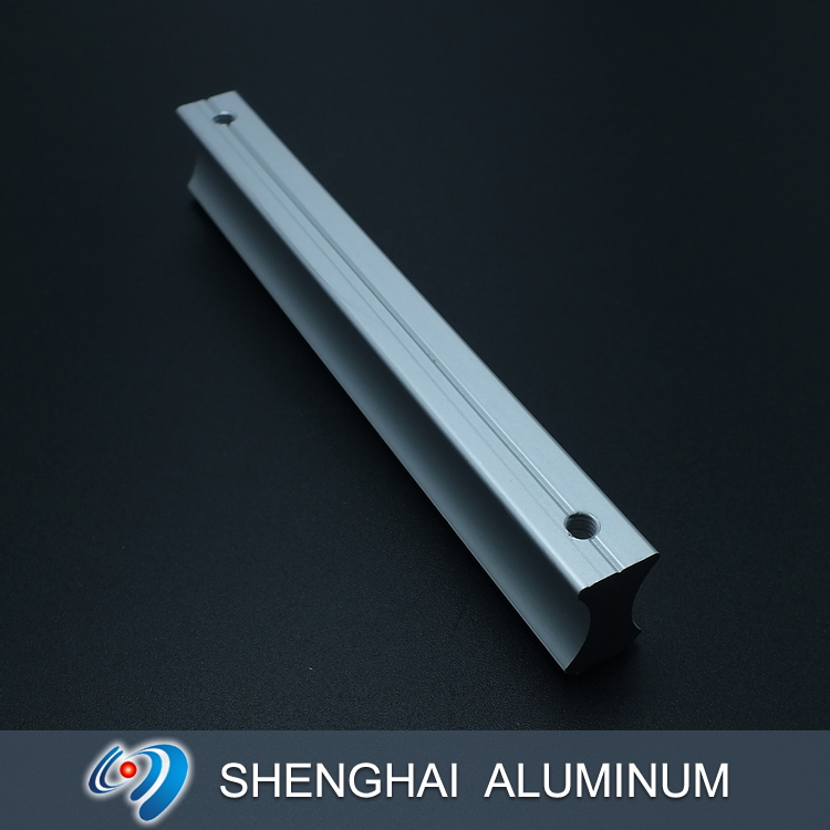 Shenghai CNC Aluminium Profile Handles for Wardrobe and Cabinet