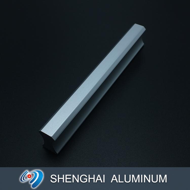 Shenghai CNC Aluminium Profile Handles for Wardrobe and Cabinet